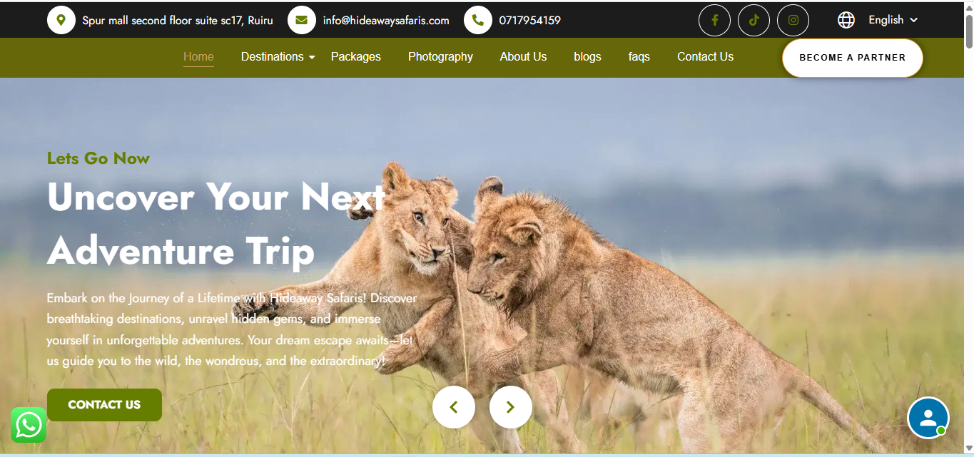 Hideaway Safaris